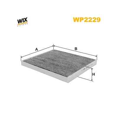 Фильтр салона Wixfiltron WP2229 Винница