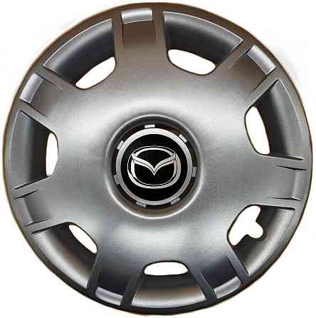 Автомобильные модельные колпаки R14 Mazda 205 4шт, SJS, серебряные Киев