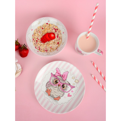 Тарілка Limited Edition Owl 18 см Обідня (YF6031-1) Вінниця - фото 4