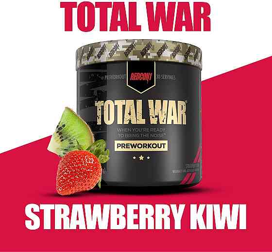 Передтренувальний комплекс Total War 435g (Strawberry Kiwi) Луцьк