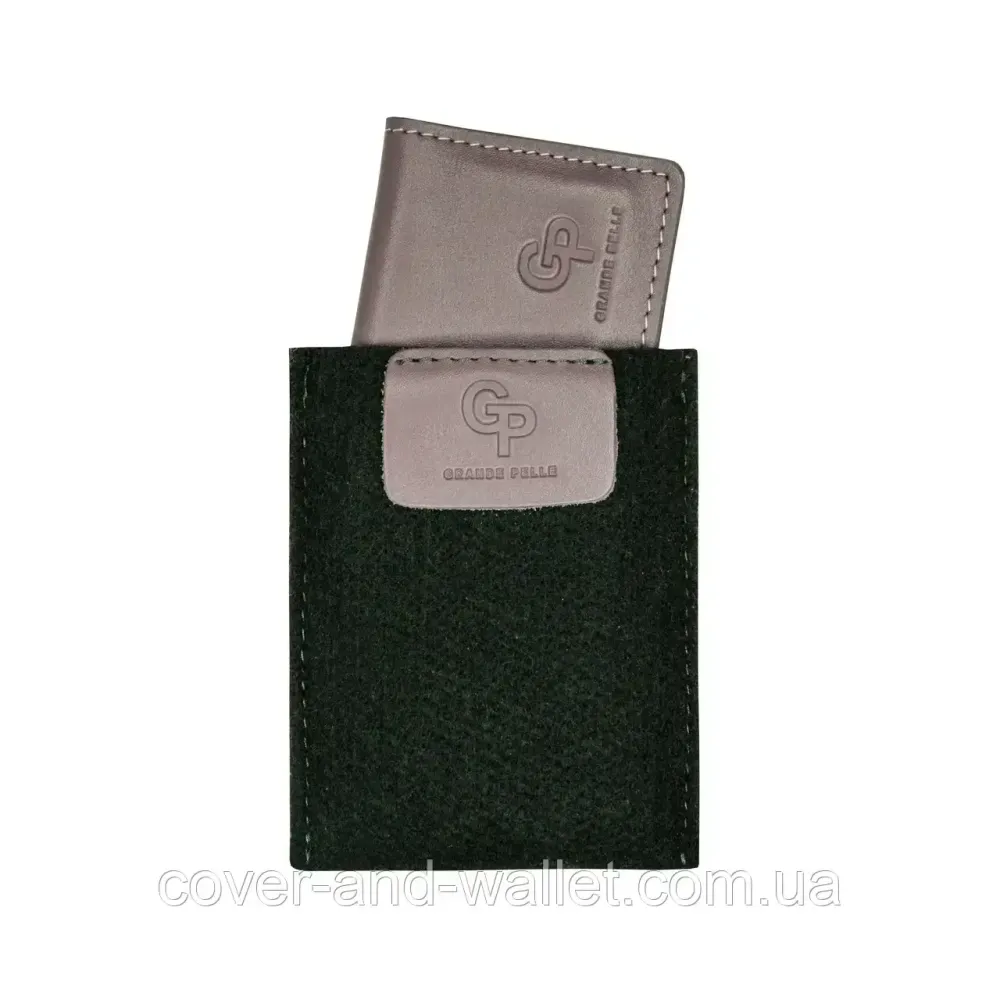 Женская обложка из натуральной кожи для ID-паспорта и авто документов Grande Pelle (цвет пудра) Киев - изображение 7