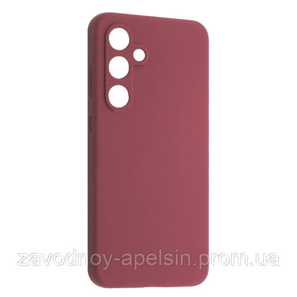Samsung A36 A365 A366 Чехол силиконовый Защита камеры (бордовий) Одесса - изображение 1