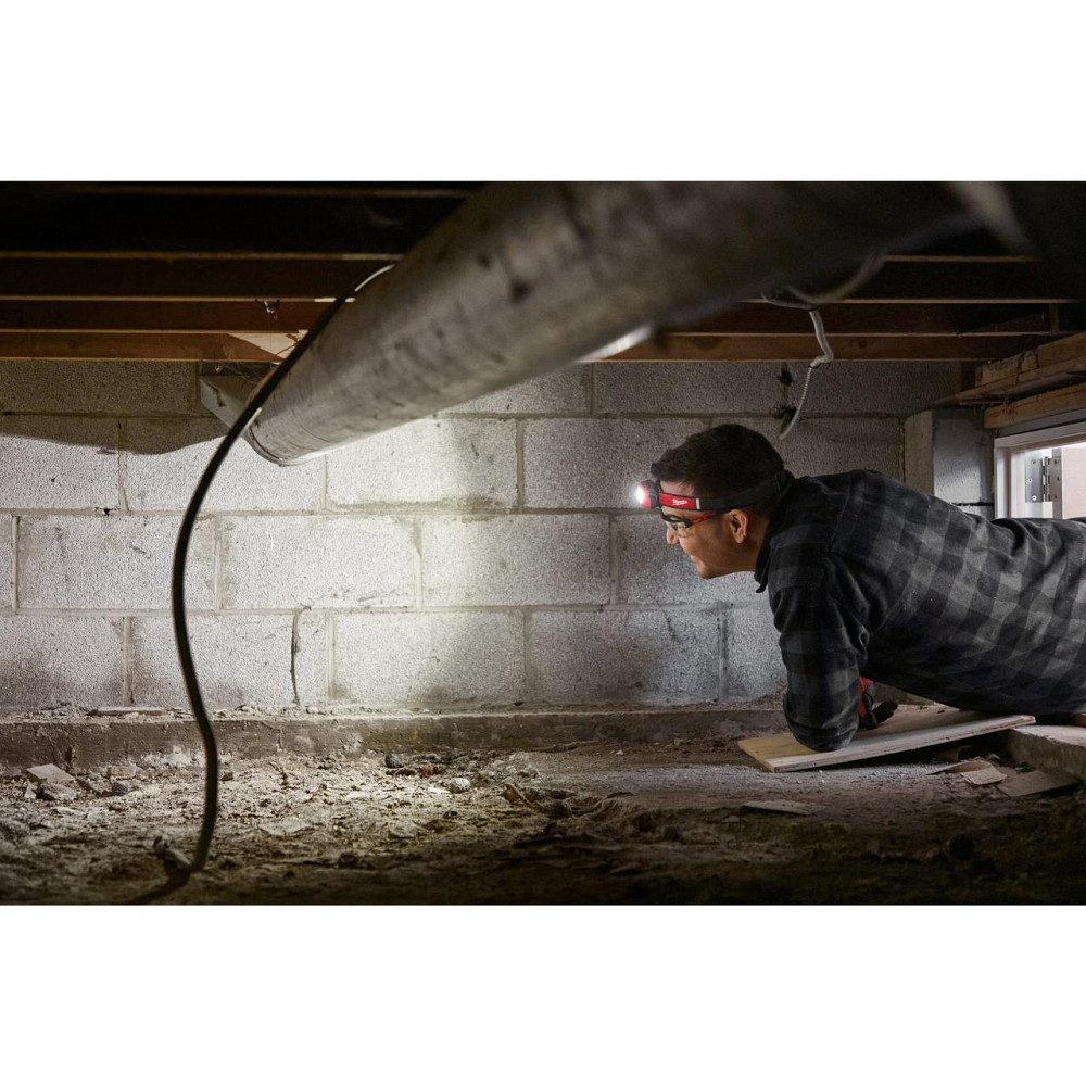 Акумуляторний ліхтар налобний IR HL450 (Micro-USB) Milwaukee 450 люменів Одеса - фото 7