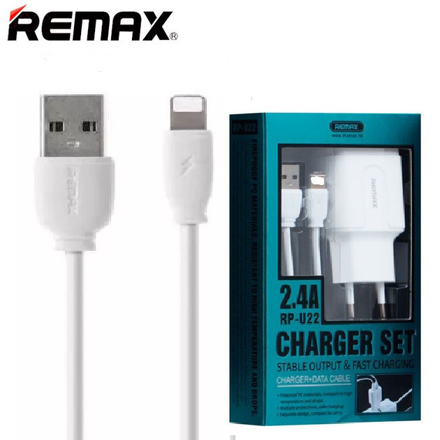 СЗУ Мережева Зарядна Устрій REMAX, RP-U22, lightning Дніпро - фото 1