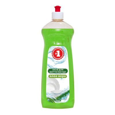 Засіб для ручного миття посуду #1 Алое вера 1 кг (4820270631355) Вінниця - фото 1