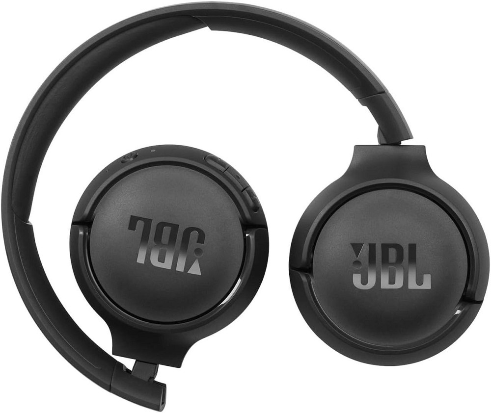 Бездротові Bluetooth навушники JBL накладні, складані, повнорозмірні, басові, компактні, з підтримкою голосових асистентів, чорні Київ - фото 3