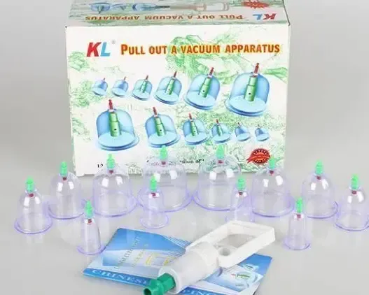 Вакуумные банки 12 штук в комплекте антицеллюлитные Коломия