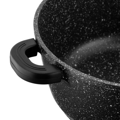 Каструля Ardesto Gemini Anzio, 5л, алюміній, чорний (AR2454GE) Вінниця - фото 2