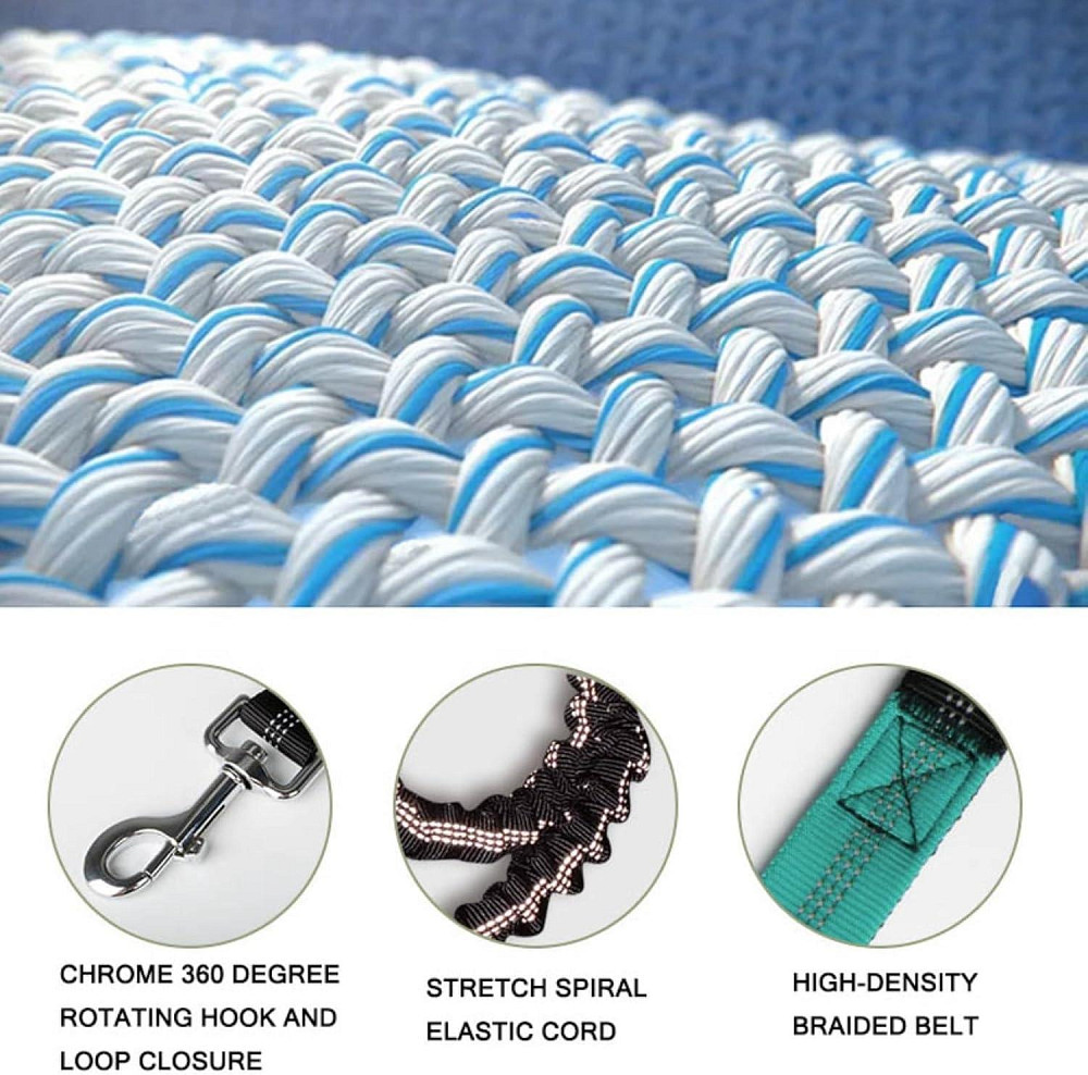 Повідець для собак з поясним ременем для бігу 120см Луцк - изображение 4