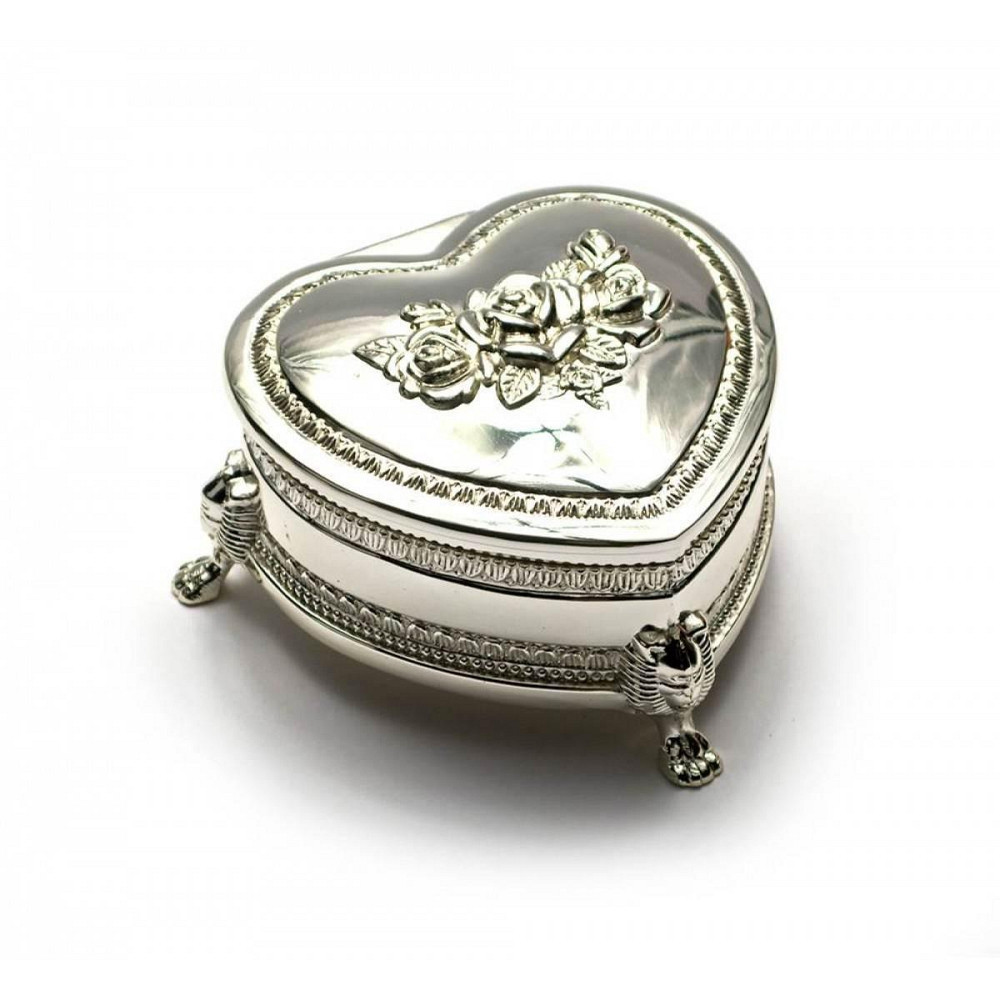 Скринька для прикрас металева Серце Київ - фото 1