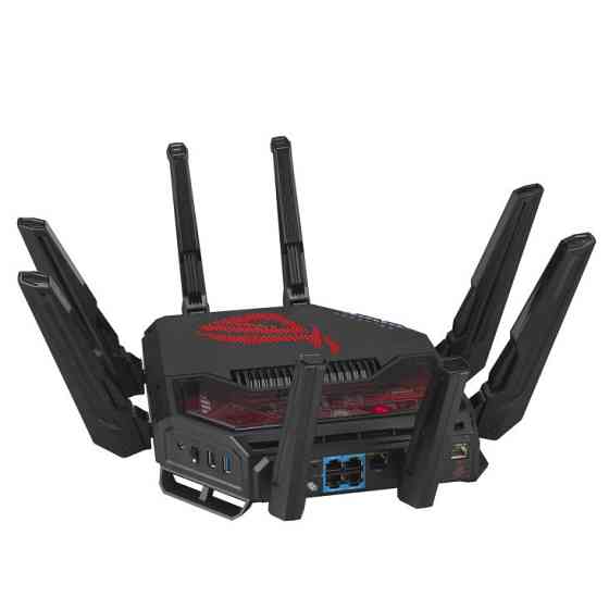 Бездротовий маршрутизатор Asus ROG Rapture GT-BE19000 (90IG0850-MO9A0V) Black Харків