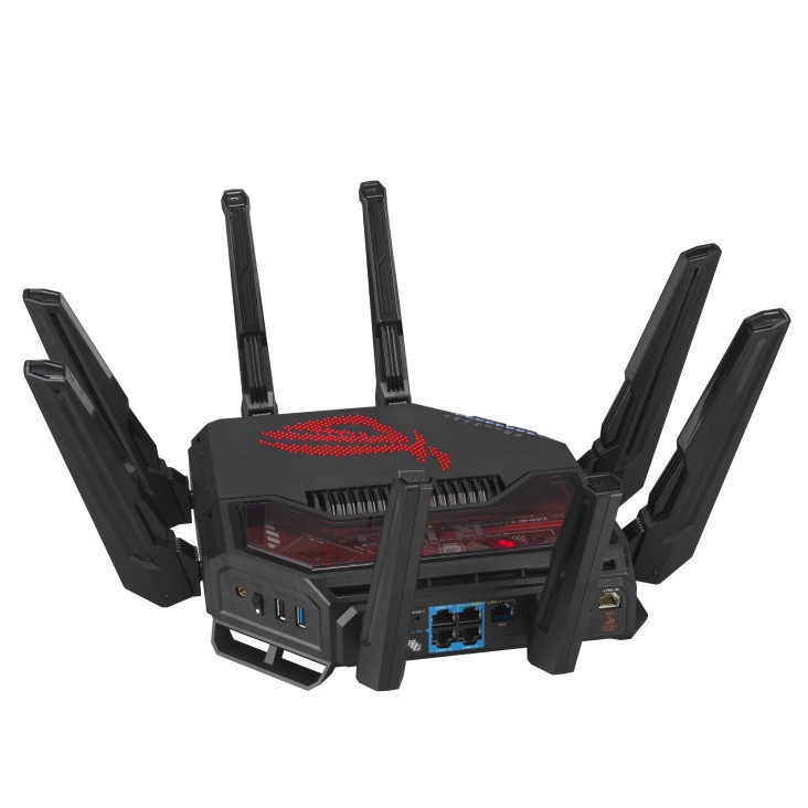 Бездротовий маршрутизатор Asus ROG Rapture GT-BE19000 (90IG0850-MO9A0V) Black Харків - фото 6
