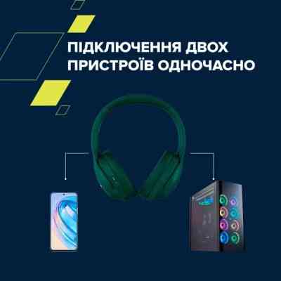 Навушники Canyon OnRiff 10 ANC Bluetooth Green (CNS-CBTHS10GN) Вінниця