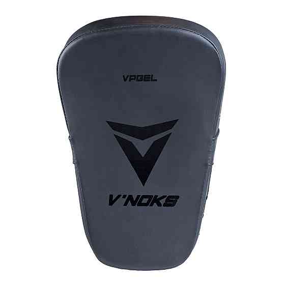 Боксерські лапи V`Noks Vi Venti Black професійні тренувальні лапи з натуральної шкіри Київ