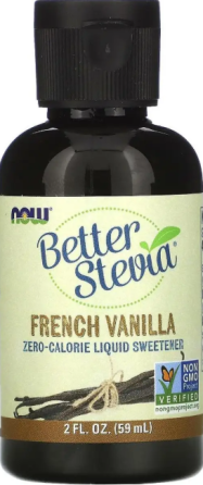 Стевія Now Foods Better Stevia 59 мл ваніль Київ
