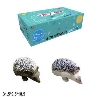 UKR Їжак Гонконг A180-617 тягнучка 3,75'' 2кол.24шт.в кор.31,5*9,5*18,5 /8/192/, шт Київ - фото 1