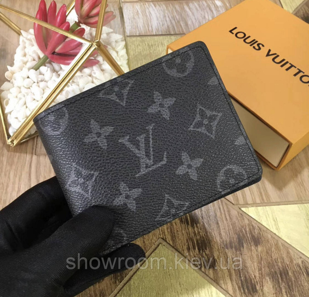 Чоловіче брендове портмоне (60895-1) Lux подарункова упаковка Київ - фото 1