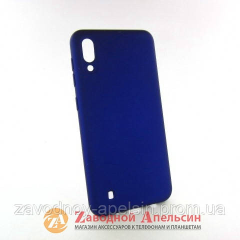 Samsung M10 M105 A10 A105 А10 М10 чехол силиконовый (фиолетовый) Одесса - изображение 1