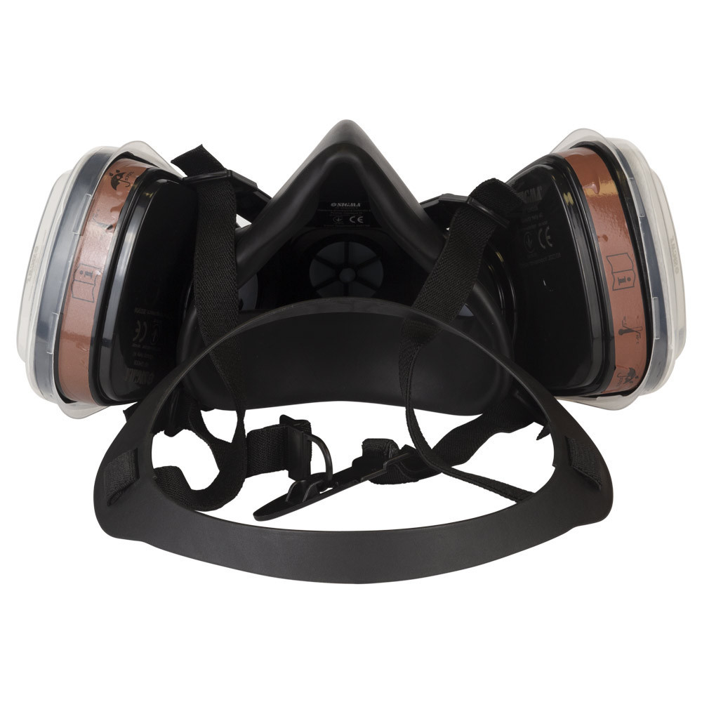 Полумаска Defender Eco с фильтрами А1 SIGMA (9417551) Киев - изображение 5