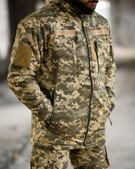 Зимний тактический костюм NORTHERN пиксель ВТ7934 Одесса - изображение 6