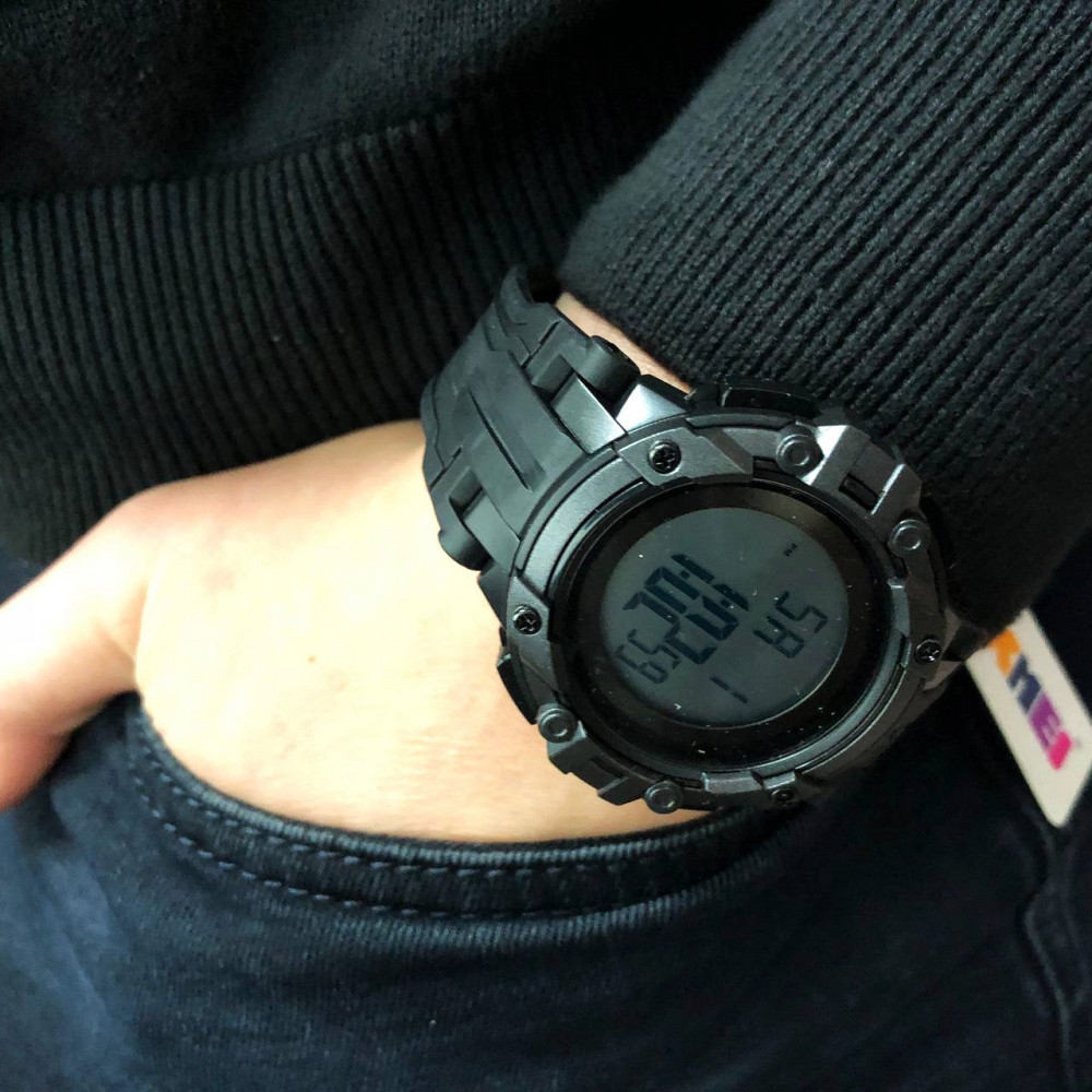 Сучасні військові годинники SKMEI 1545BKWT, Армійські електронні годинники наручні спортивні DV-89 Івано-Франківськ - фото 2