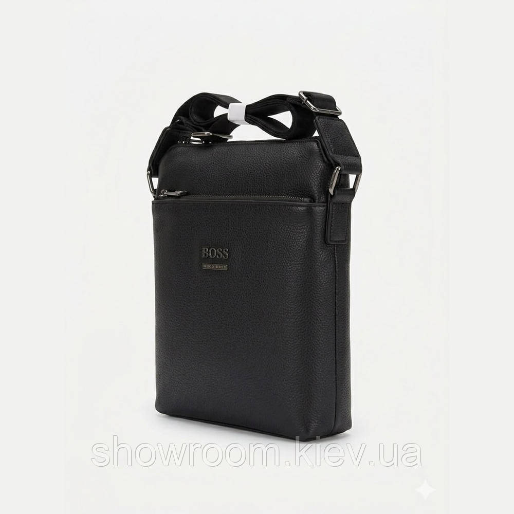 Чоловіча брендова сумка Boss на плече (1641) Київ - фото 8