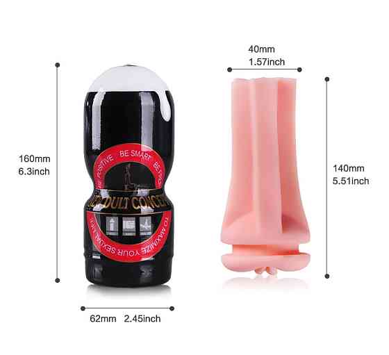 Вагіна-мастурбатор CANWIN New Dult Concept - Vagina, CAN-M211-1 Sex Aura Київ