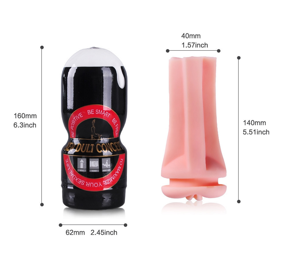 Вагіна-мастурбатор CANWIN New Dult Concept - Vagina, CAN-M211-1 Sex Aura Київ - фото 5