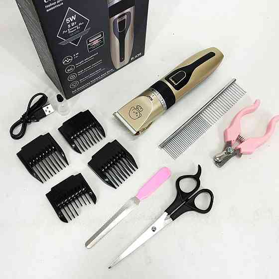 Потужність машинки для стрижки собак RAF R.436, Акумуляторний тример для стрижки кішок VM-63 Івано-Франківськ