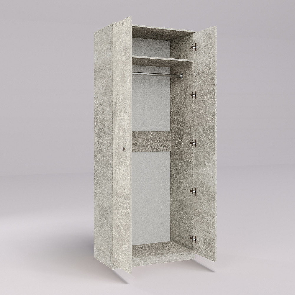 Шкаф Favorit F-13, Бетон, 800х530х2100 Львов - изображение 2