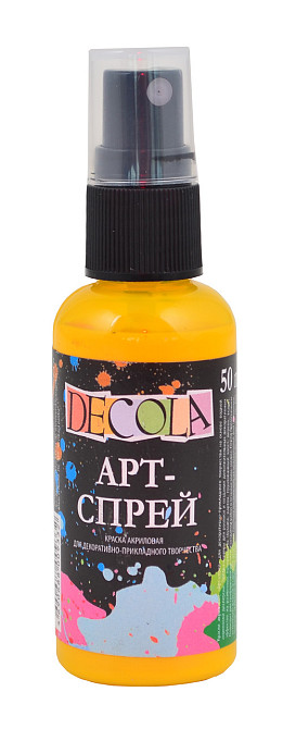 Арт-спрей"Професійна" 352826 жовта середня, 50мл, шт Київ - фото 1