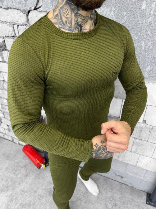 Термобілизна чоловіча тепла натільна Хакі вафелька ЗСУ 50/52/54 р Одеса - фото 3