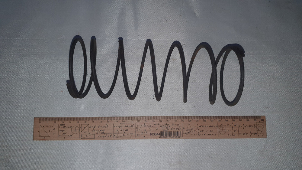Пружина стиснення 75х195х4 мм. СССР. Харків - фото 2