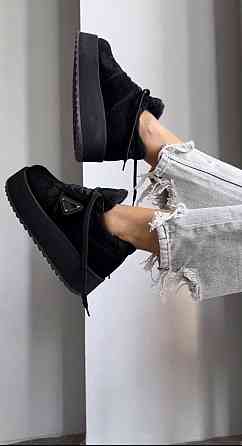 Molly Кросівки жіночі MOLLY 876 чорні (зима, замша натуральна) (5734) 40 Коломия