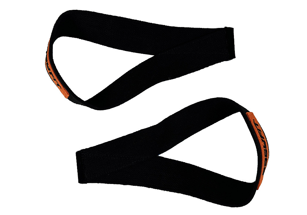 Лямки атлетичні EasyFit Delta для станової тяги чорні Коломыя - изображение 5