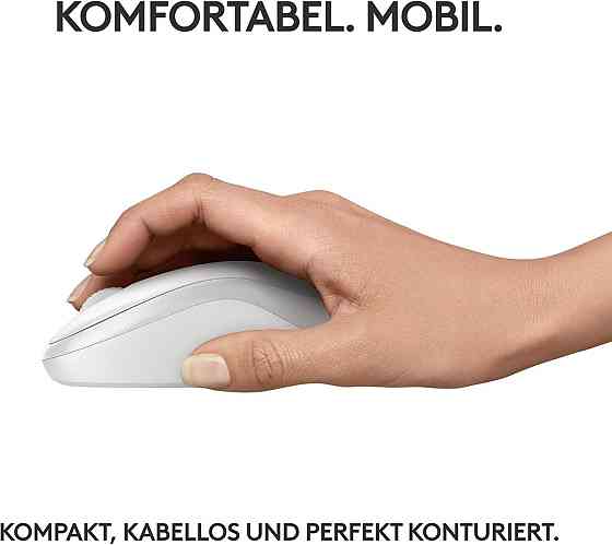 Мышь Logitech M240 Silent Bluetooth беспроводная компактная оптическая для Windows Mac ChromeOS 18 месяцев Киев
