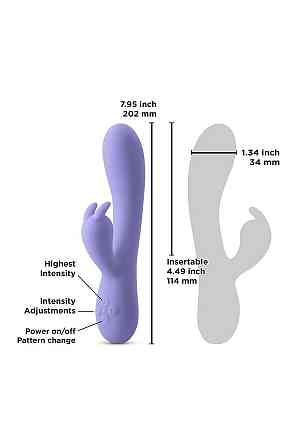 Вибратор кролик NS Novelties INYA LUV BUNNY PURPLE Sex Aura Киев