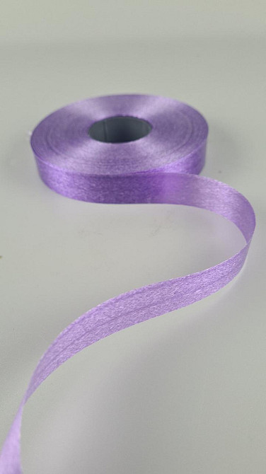 Стрічка поліпропіленова для повітряних куль і подарунків 2 см х 100 ярдів фіолетова (1 пачка) Харків - фото 1