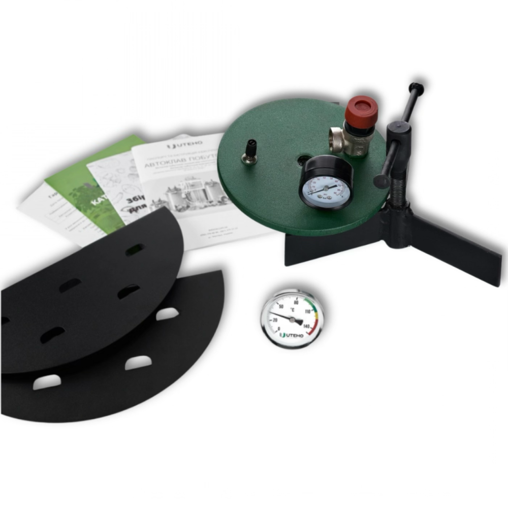 Автоклав побутовий для консервування ЧЕ-8 на 8 банок, газовий для дому домашній Київ - фото 14