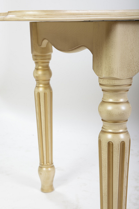 Стіл обідній Венеція (140+40)/85, слонова кістка Киев - изображение 4