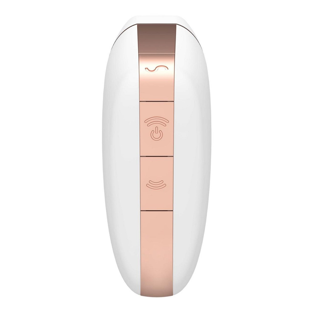 Вакуумний кліторальний стимулятор Satisfyer Love Triangle White з керуванням через інтернет (м'ята упаковка!!! Sex Aura Київ - фото 6