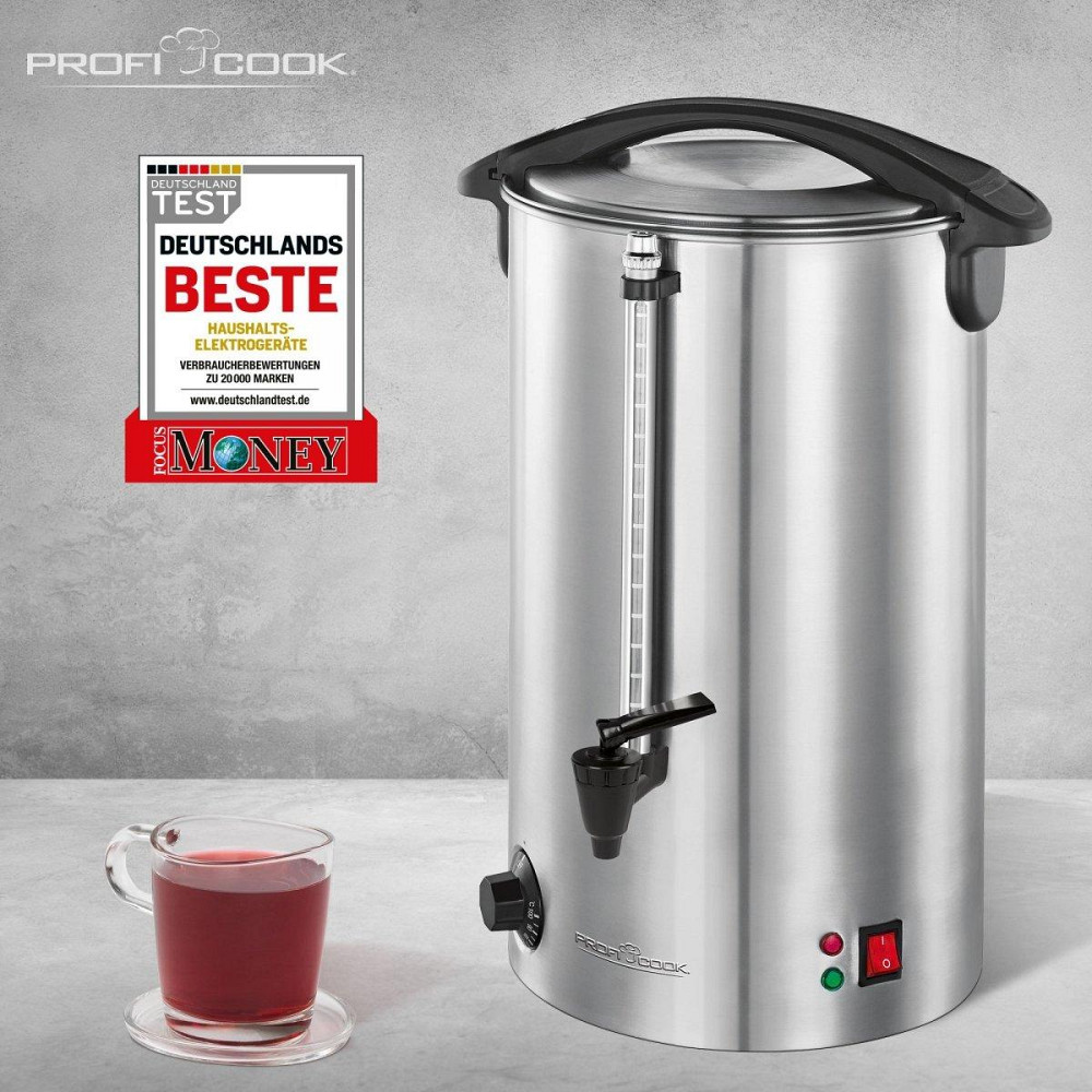 Термопот для горячих напитков 7 литров Profi Cook PC-HGA (1196) Нержавеющая сталь Нововолынск - изображение 7