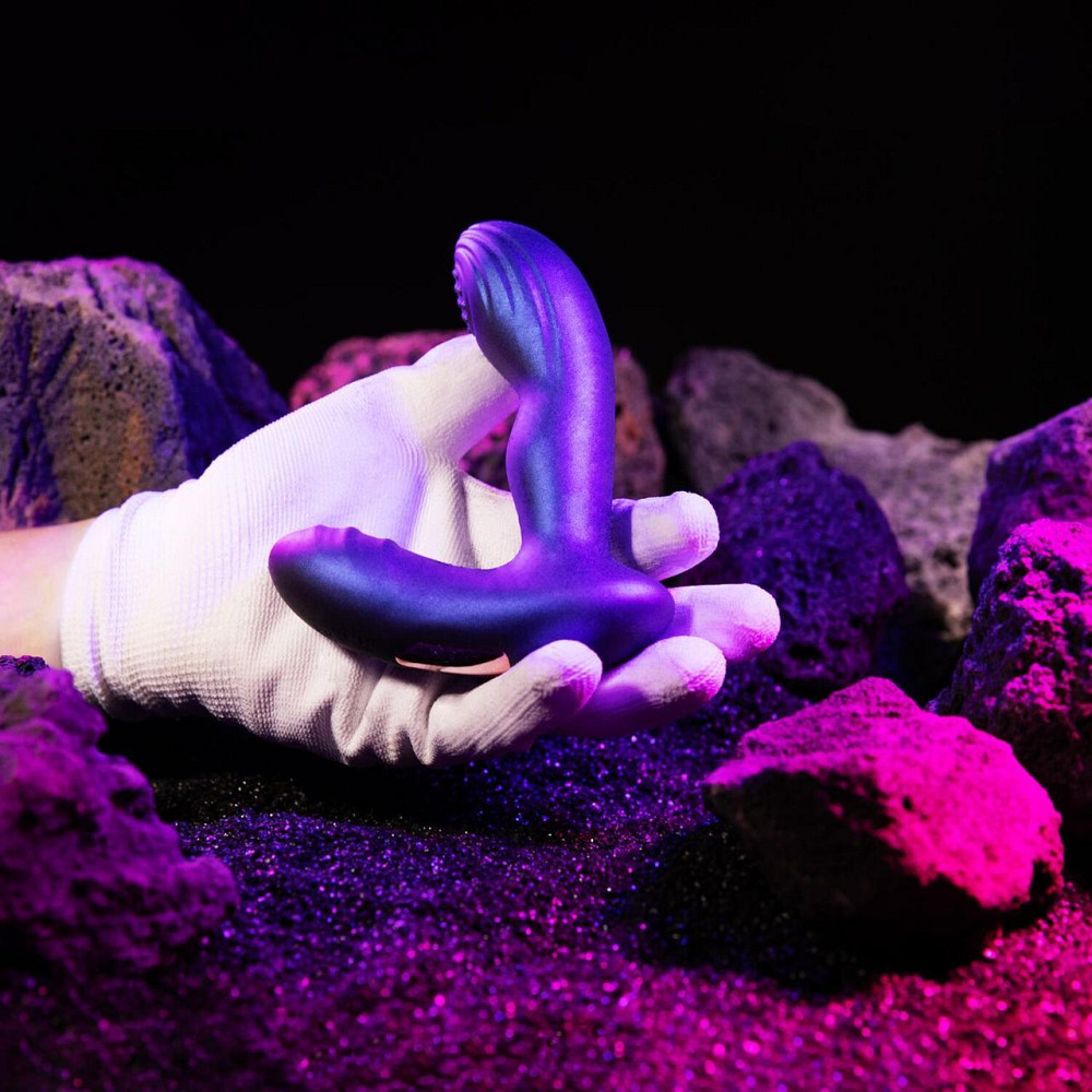 Анальна вібропробка з пульсацією Hueman - Galaxy Tapping Buttplug Sex Aura Київ - фото 10
