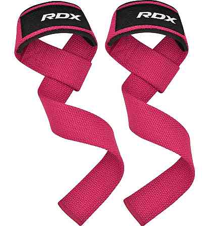 Лямки для тяги RDX W1 Gym Single Strap Pink Plus Каменское
