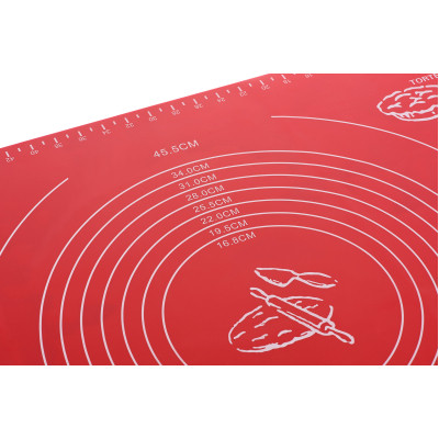 Кондитерский коврик Ardesto Golden Brown 50 x 60 см Red (AR2406SR) Винница - изображение 2