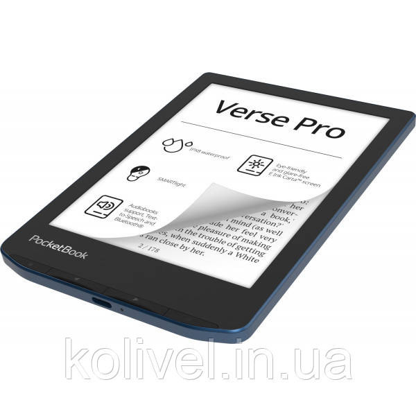 Електронна книжка PocketBook Verse Pro (PB634) Azure (PB634-A-CIS) Київ - фото 4