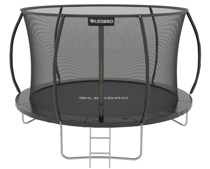 Батут дитячий LEOBRO Premium Pro 252 см із внутрішньою захисною сіткою 8FT Київ - фото 2