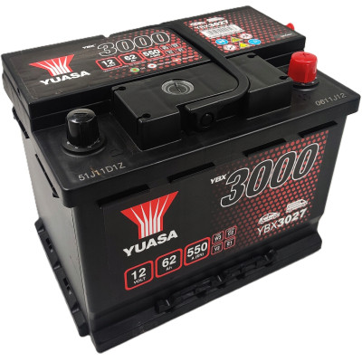 Акумулятор автомобільний Yuasa 12V 62Ah SMF Battery (YBX3027) Вінниця - фото 5