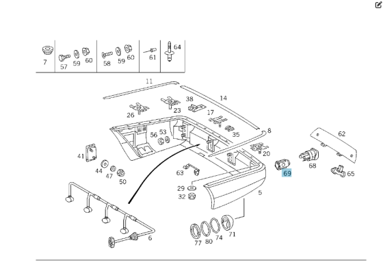 Mercedes-Benz  A0005425418 парктронік E-class W210 S-class W140 E-class S210 CL C140 Одеса