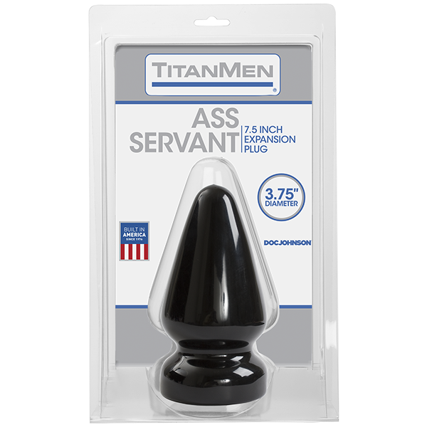 Пробка для фистинга Doc Johnson Titanmen Tools - Butt Plug 3.75 Inch Ass Servant, диаметр 9,4см Sex Aura Киев - изображение 2